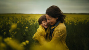 make parenting stress-free- mother and son playing