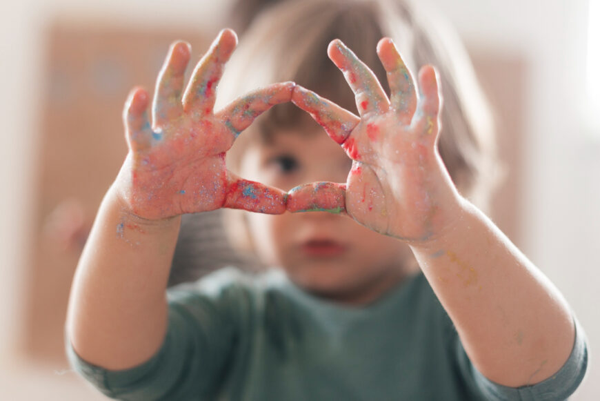 Finger Painting For Kids: Your Child’s Awesome Creativity You Will Love!